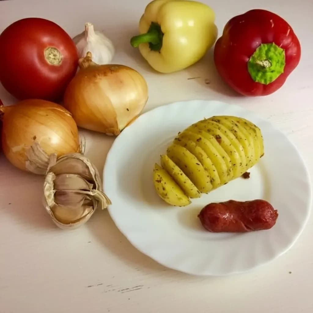 Запечённый картофель