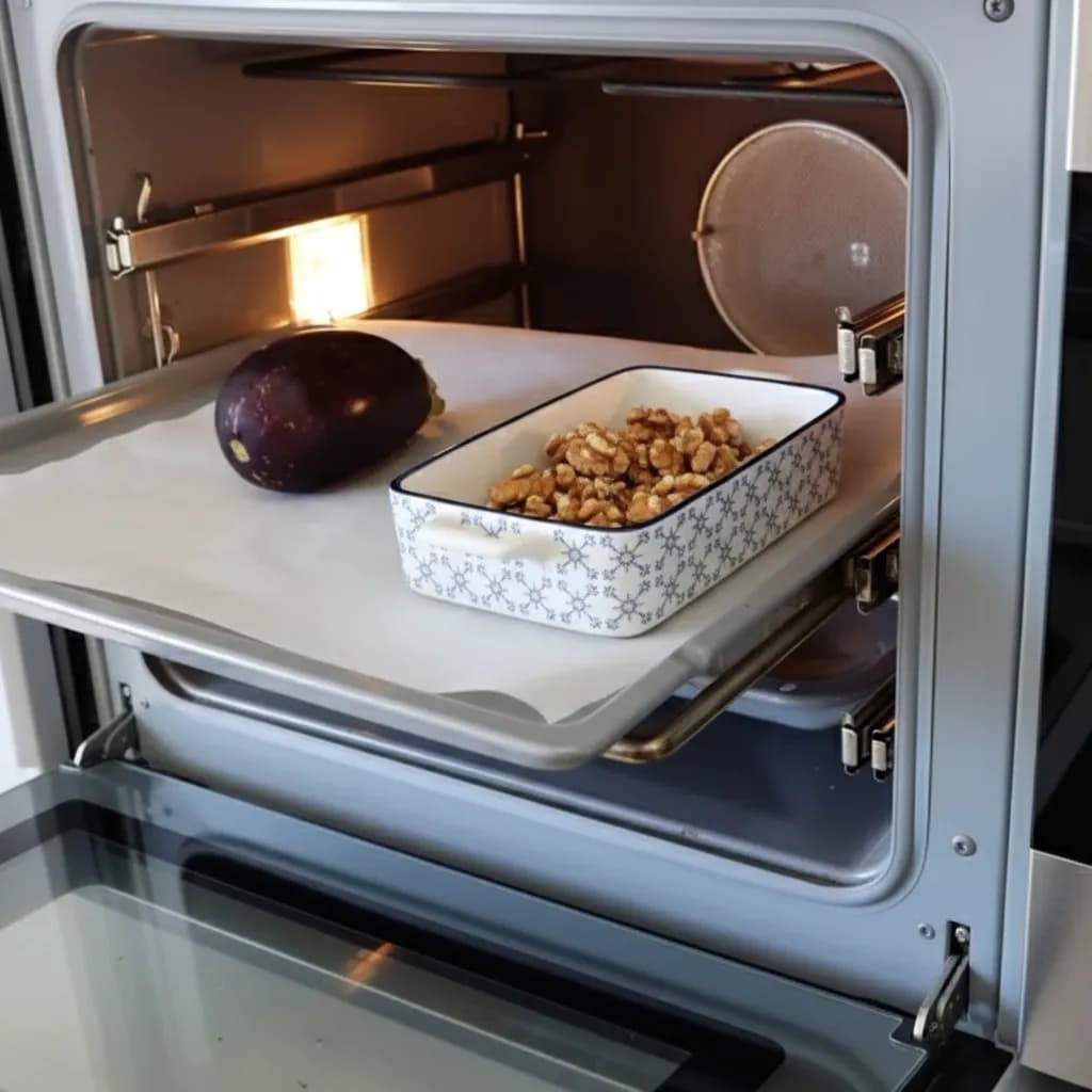 Баклажан перед запеканием