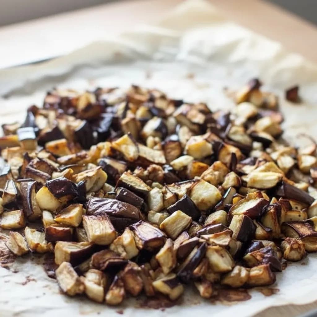 Баклажаны на противне