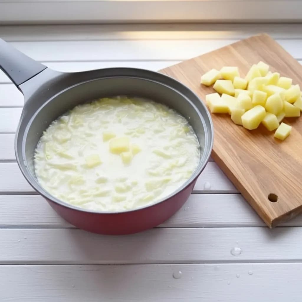 Добавление картофеля