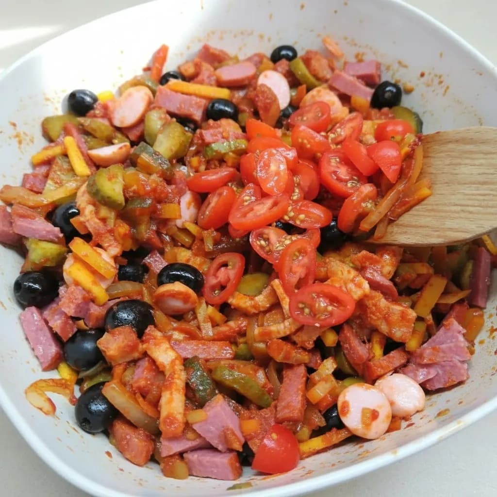 Добавление помидора