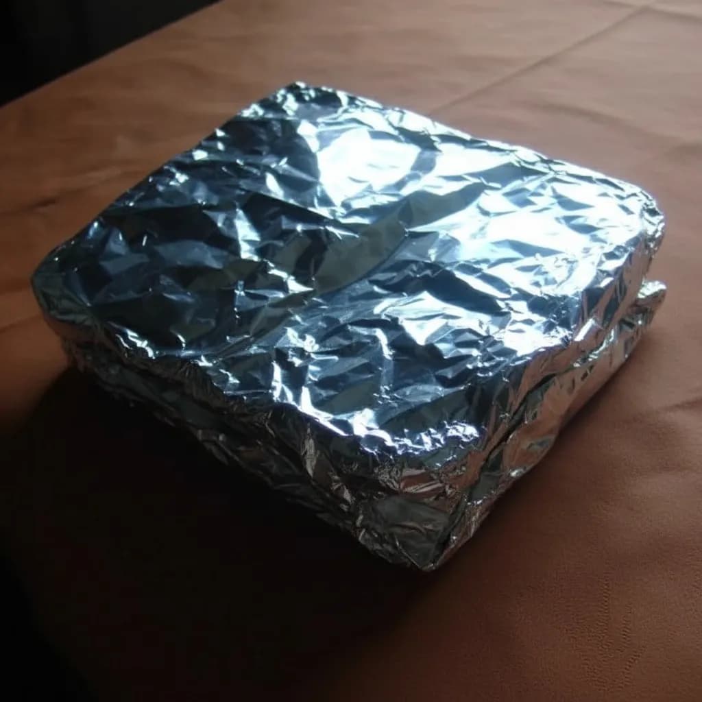 Форма под фольгой