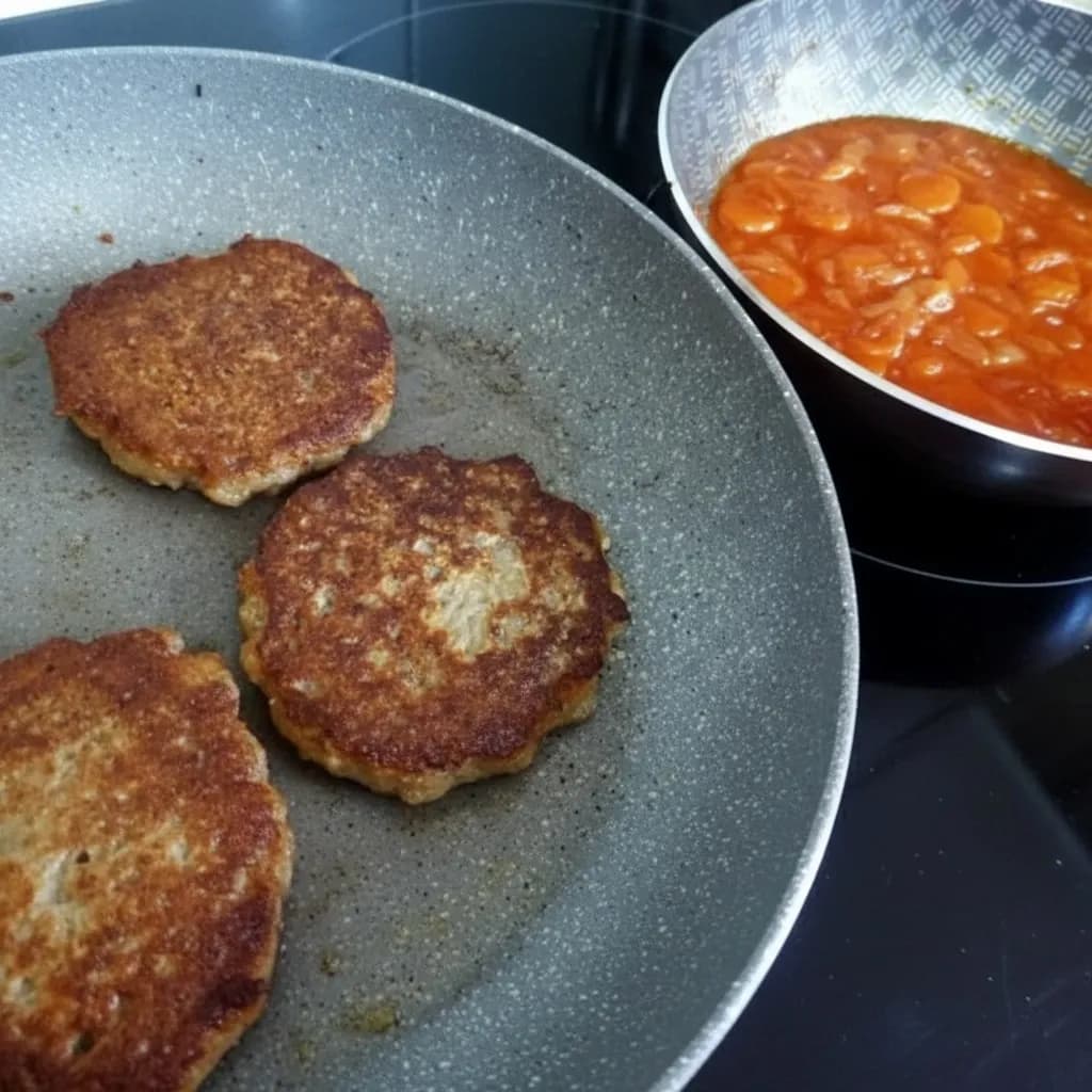 Готовые оладьи