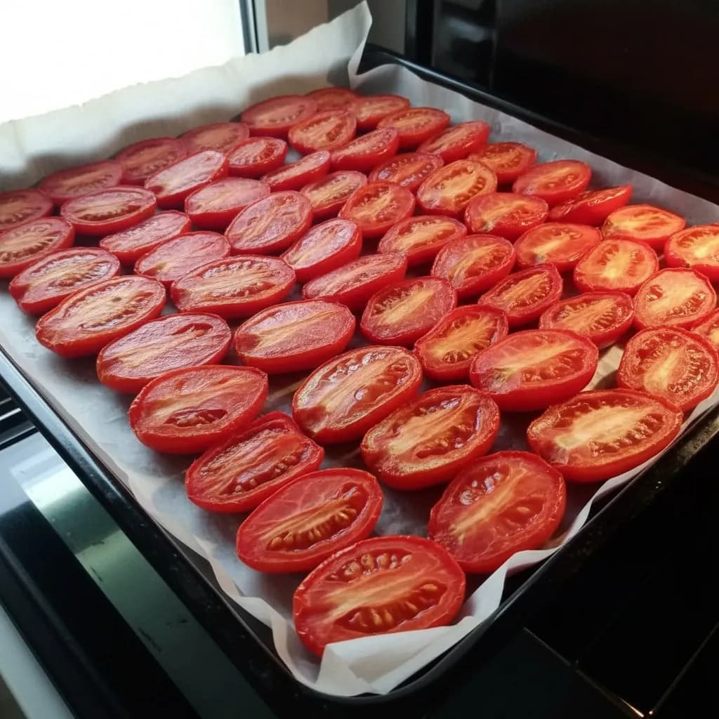 Готовые вяленые томаты