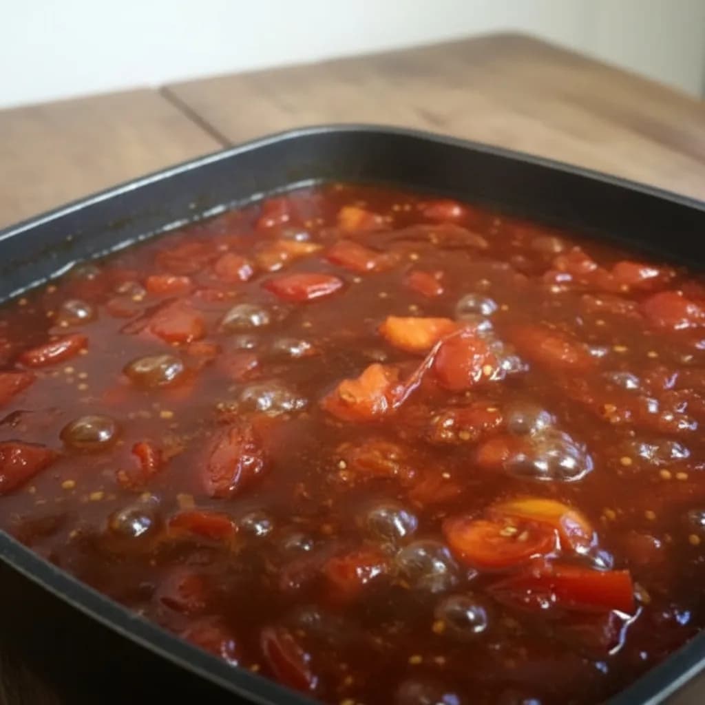 Готовый томатный джем