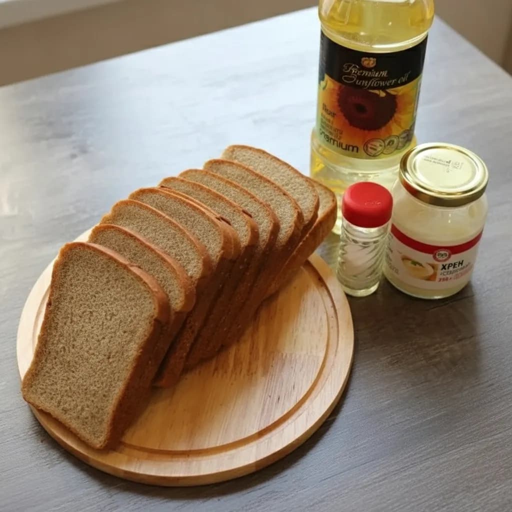 Ингредиенты для сухариков