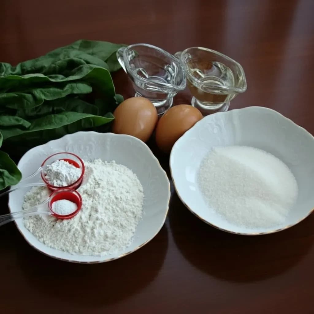 Ингредиенты для бисквита