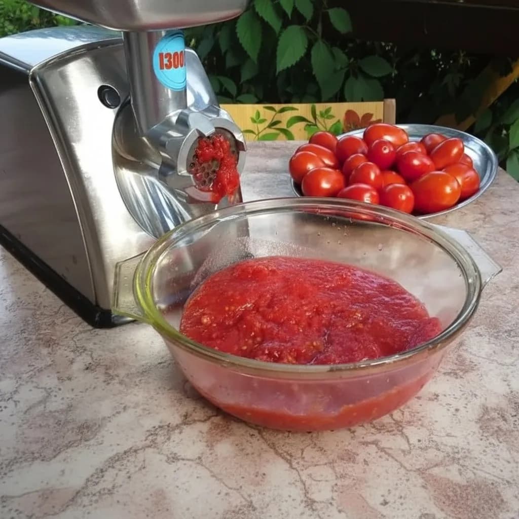 измельченные помидоры