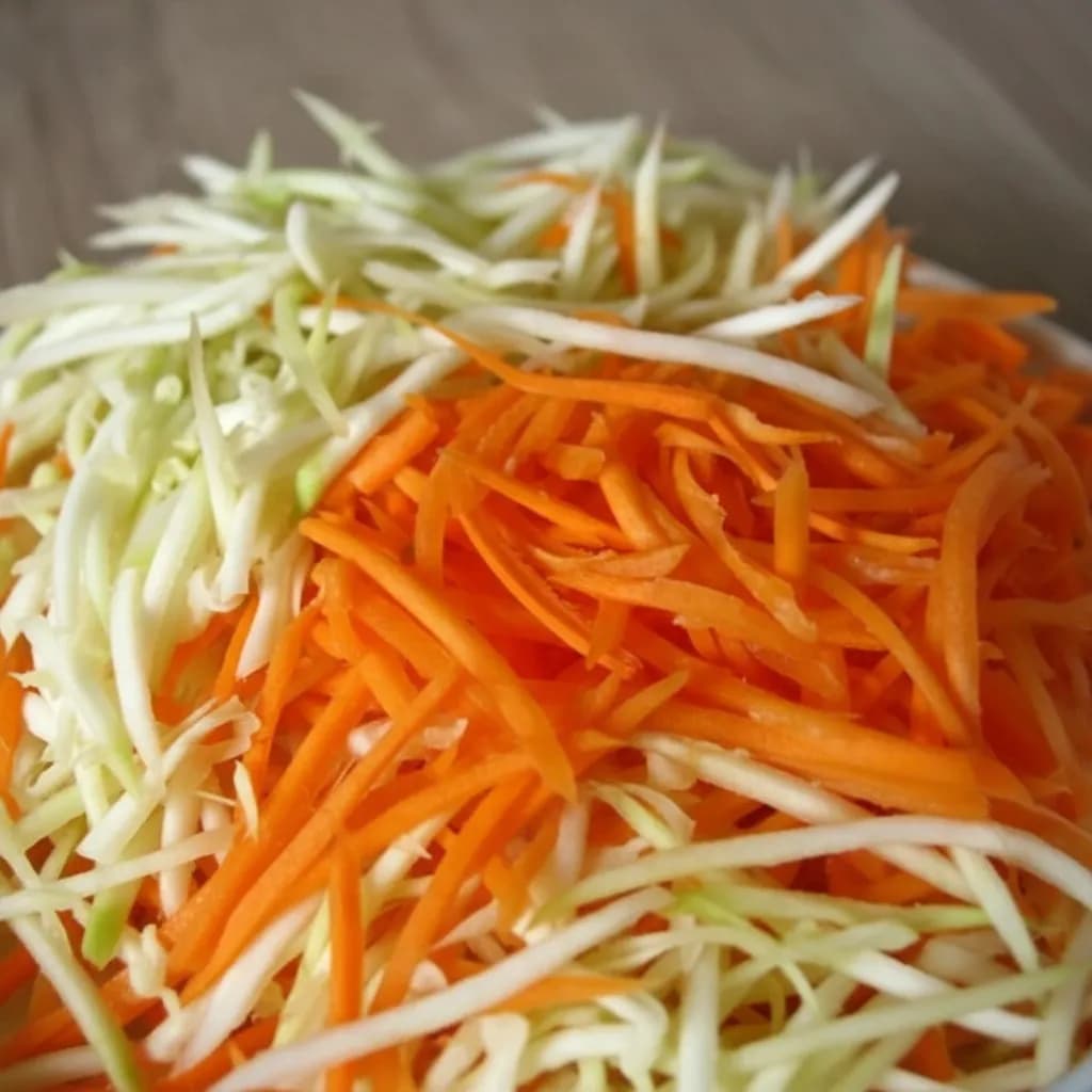 Кабачки и морковь