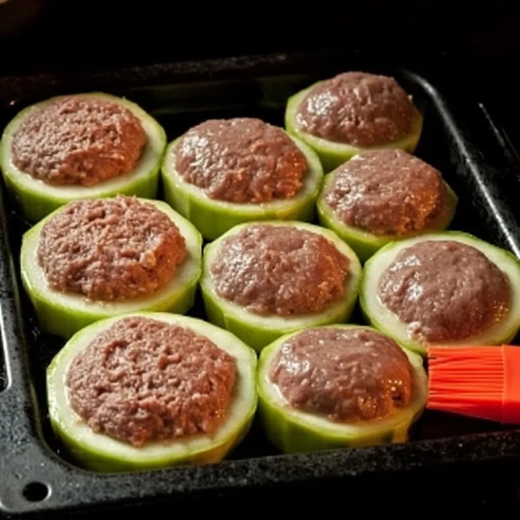 Кабачки с фаршем
