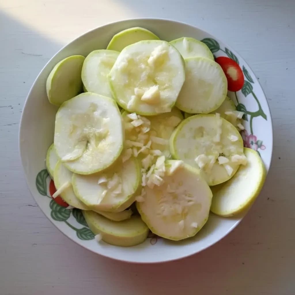 кабачки в миске