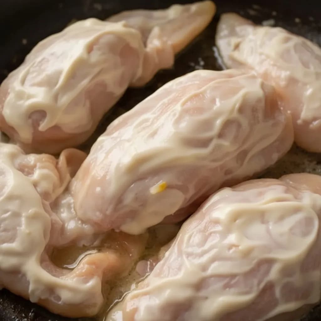 Кальмары перед запеканием