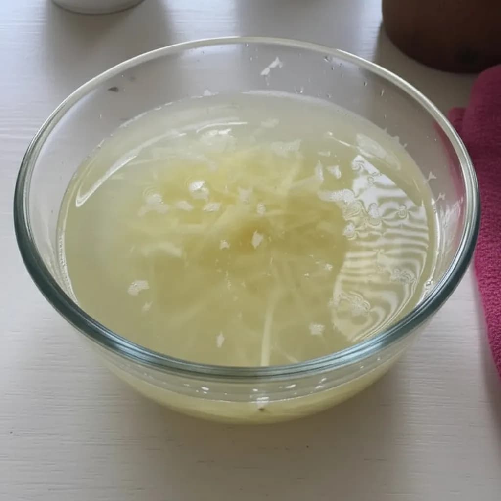 Картофель отмокает