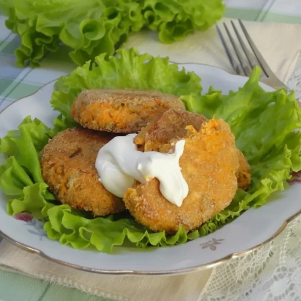 Котлеты из молодой моркови