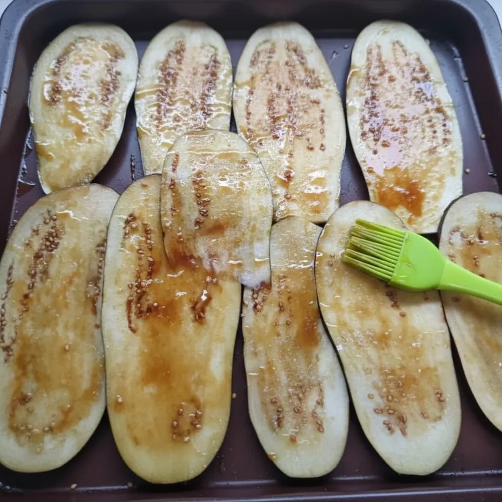 Ломтики баклажанов