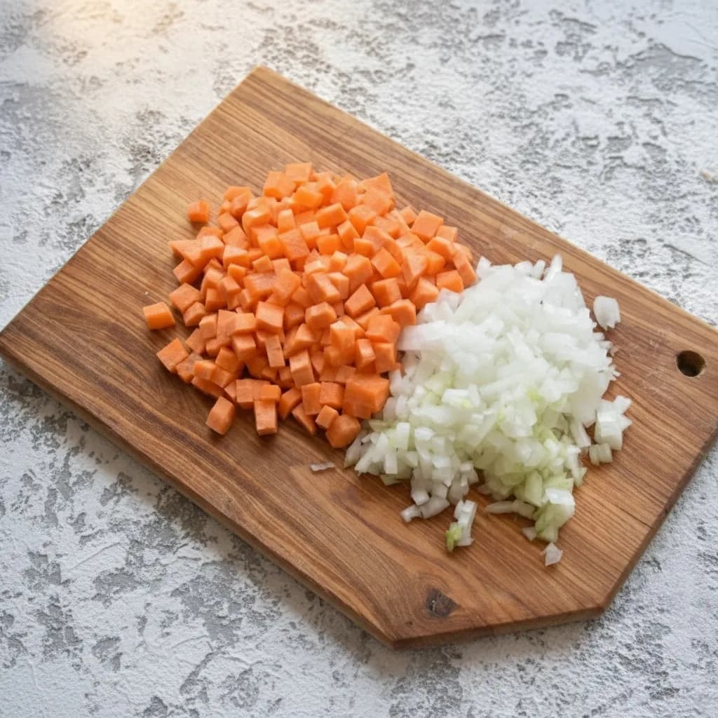 Лук и морковь