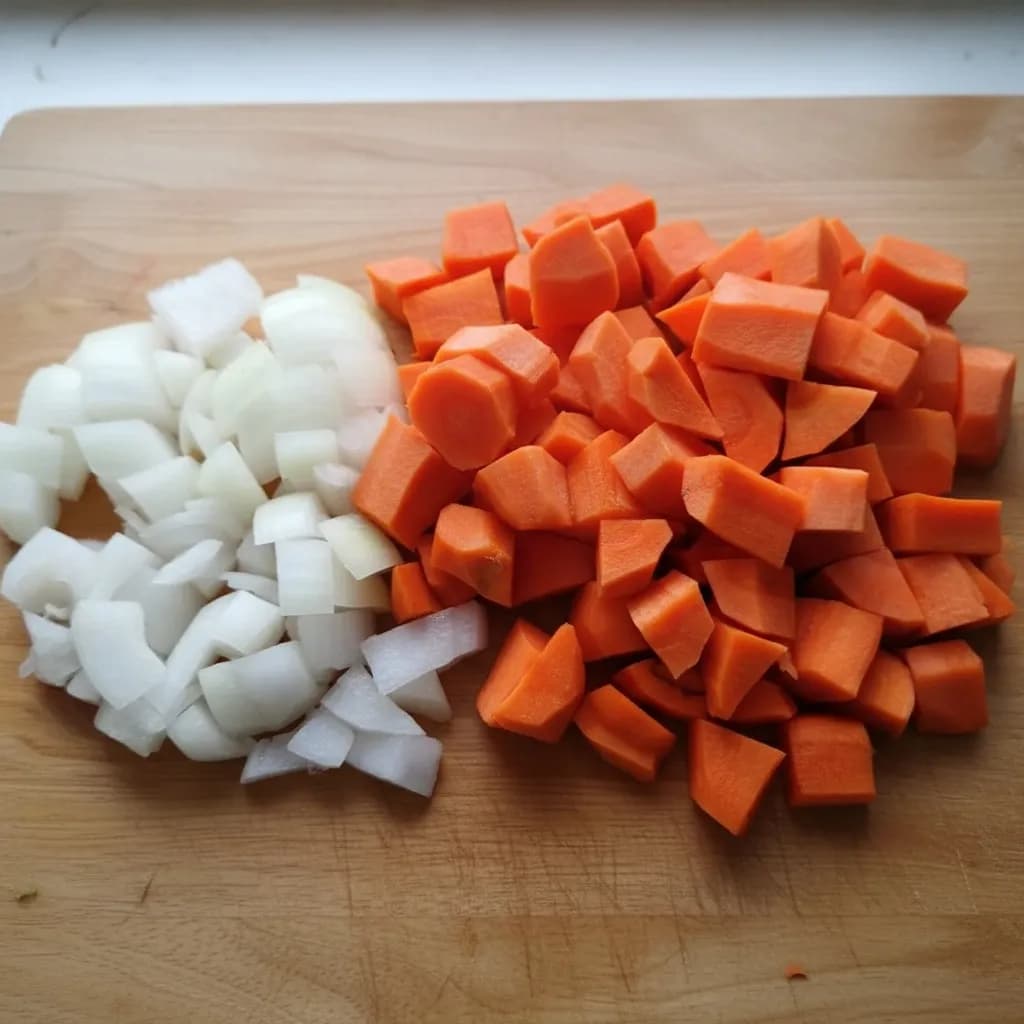 Лук и морковь