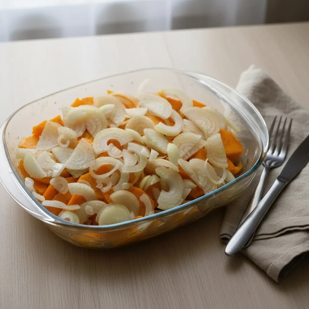 Лук на тыкве