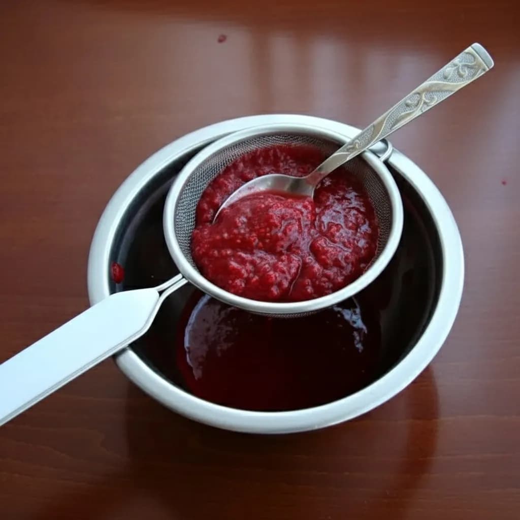 Малиновое пюре