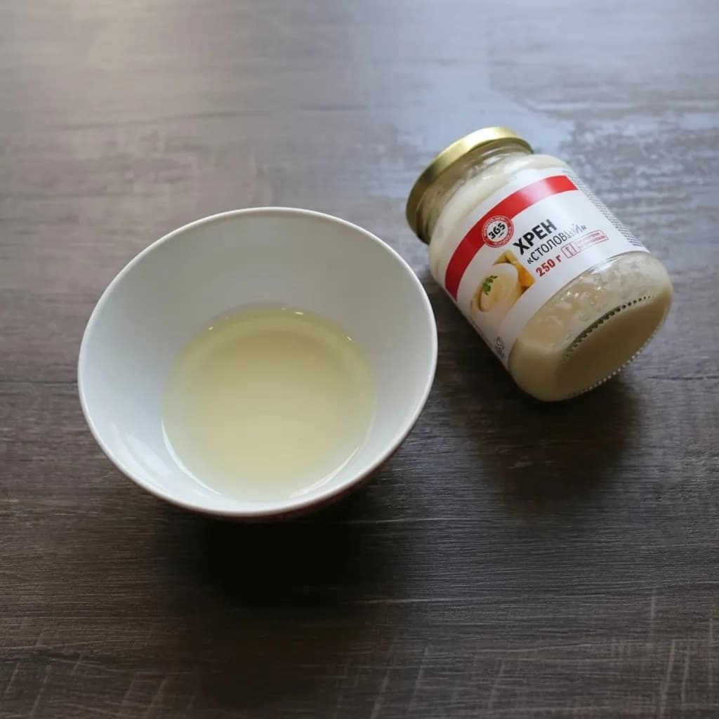 Масло с хреном