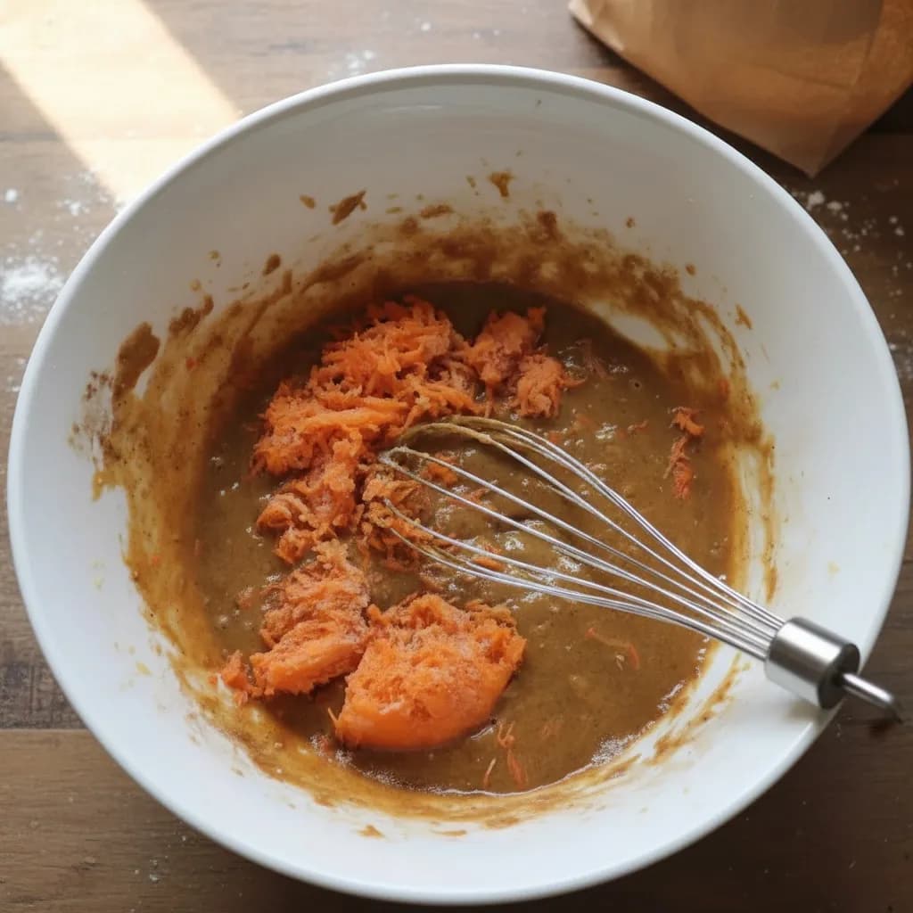 морковь в тесте