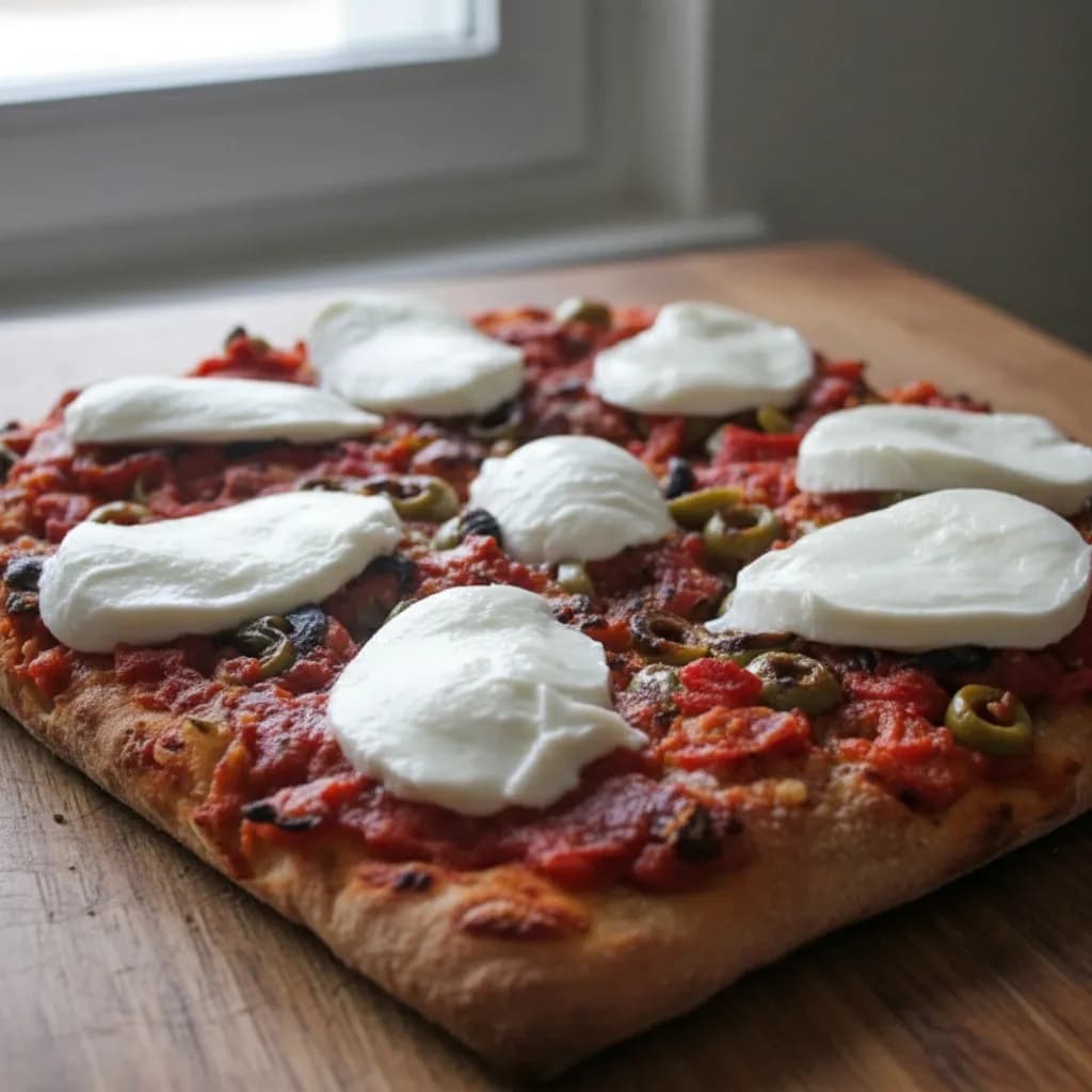 Моцарелла на соусе