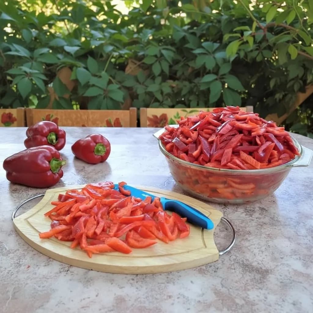 нарезанный перец