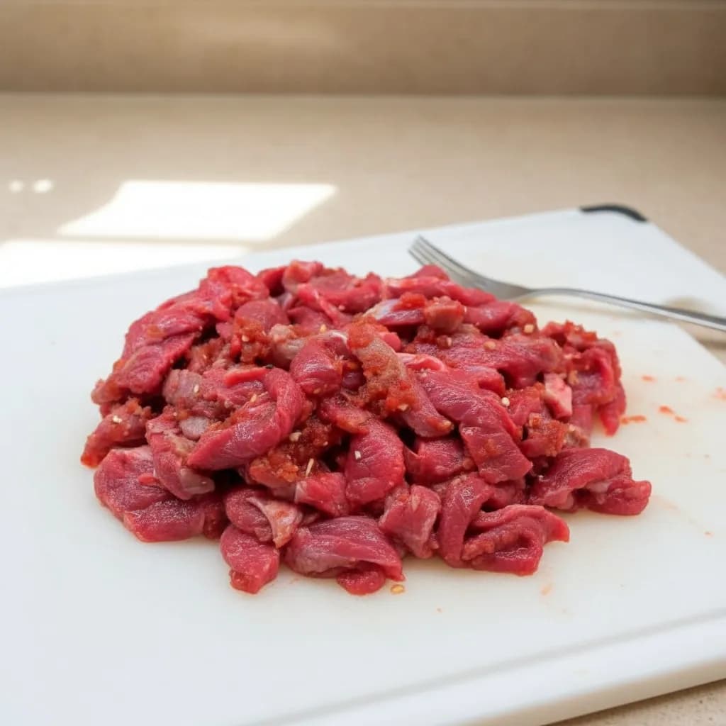 Нарезка мяса