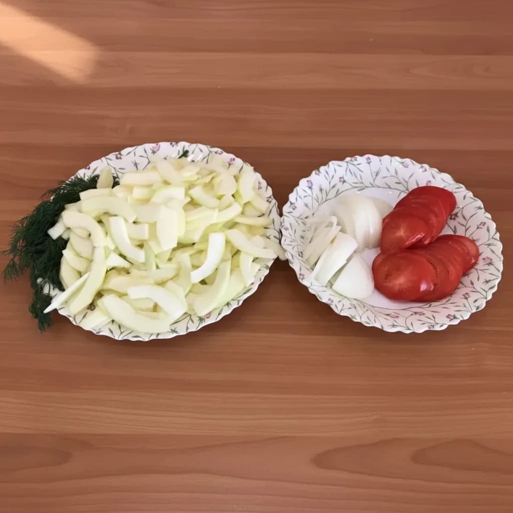 Нарезка овощей