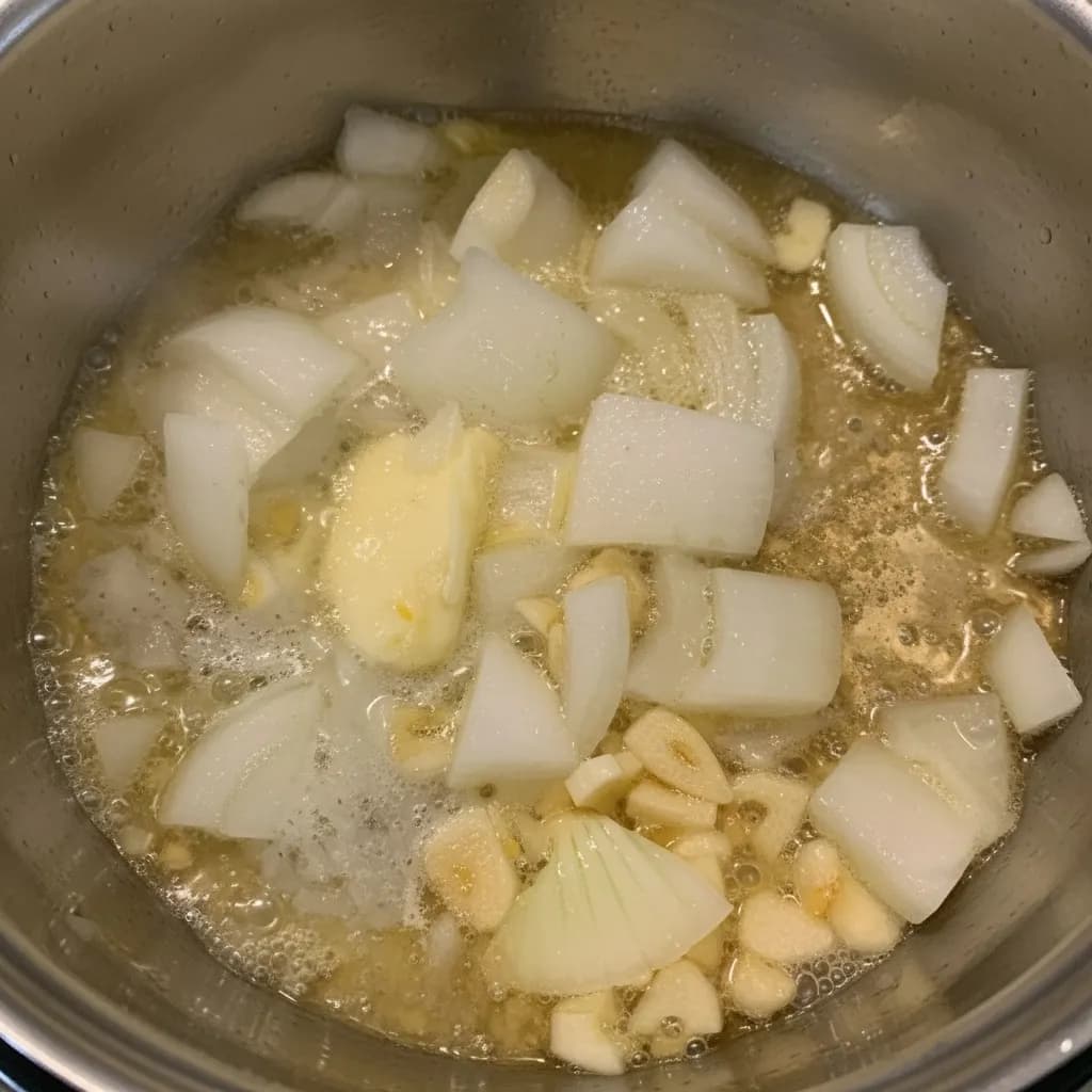 Обжаривание лука