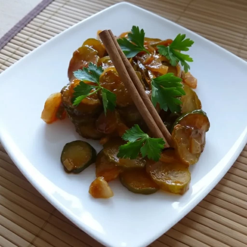 Огурцы с корицей