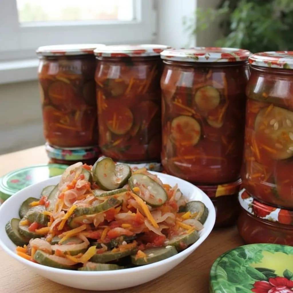 Огуречный салат