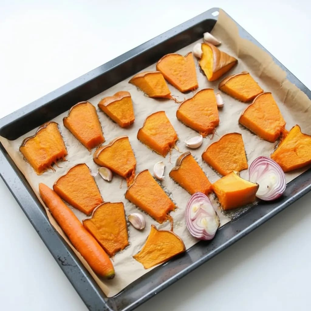 Овощи на противне