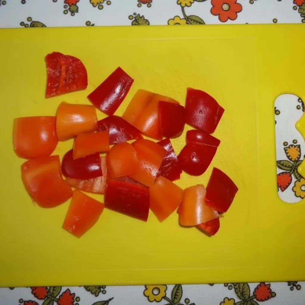 Перец и капуста