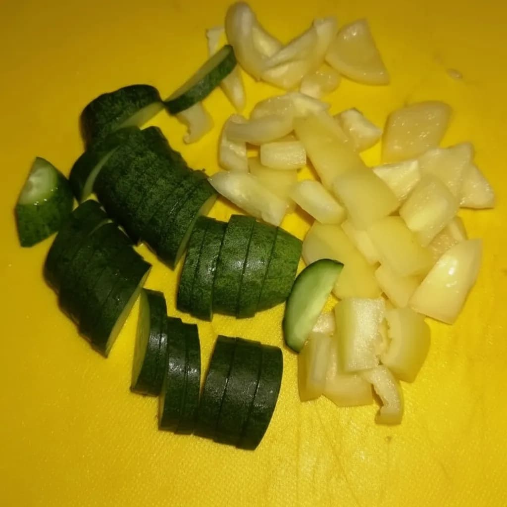 перец и огурец