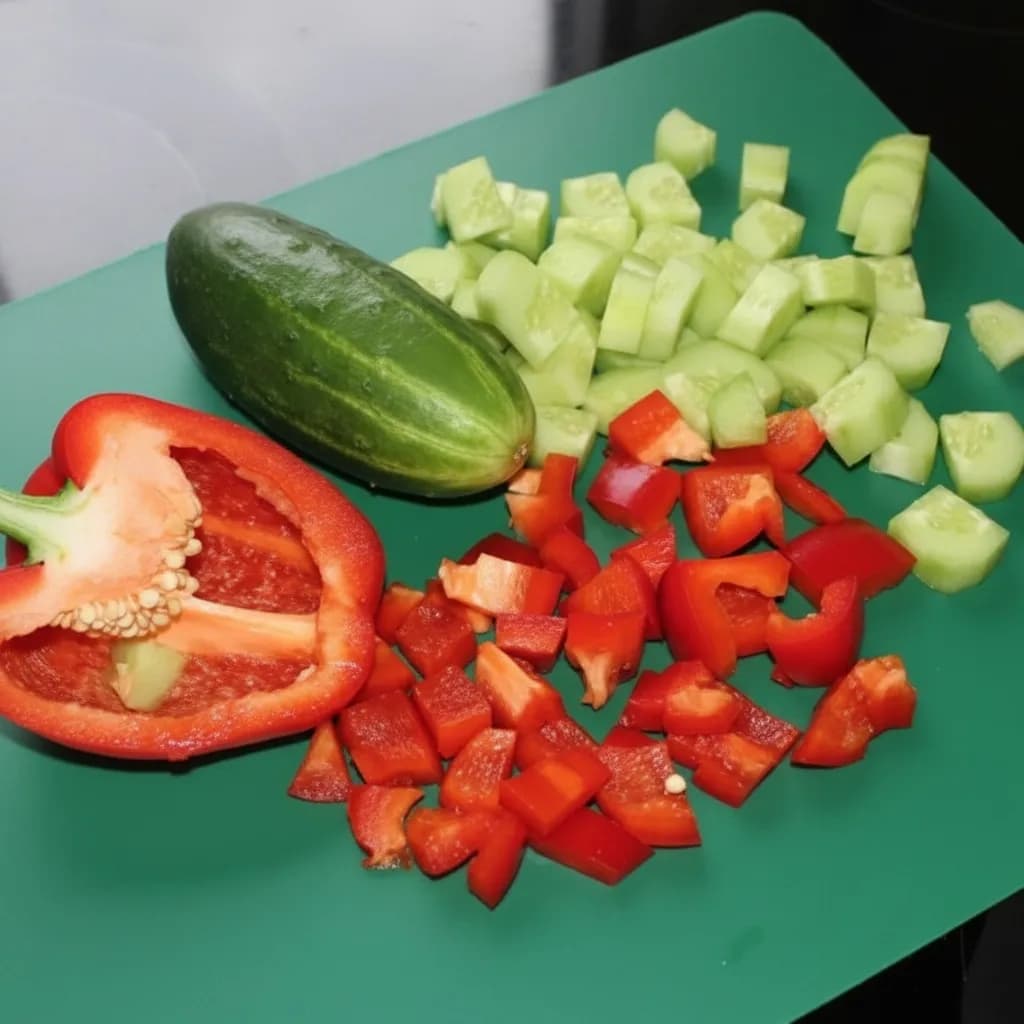 Перец и огурец