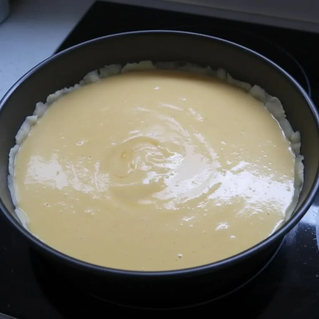 Пирог перед выпечкой