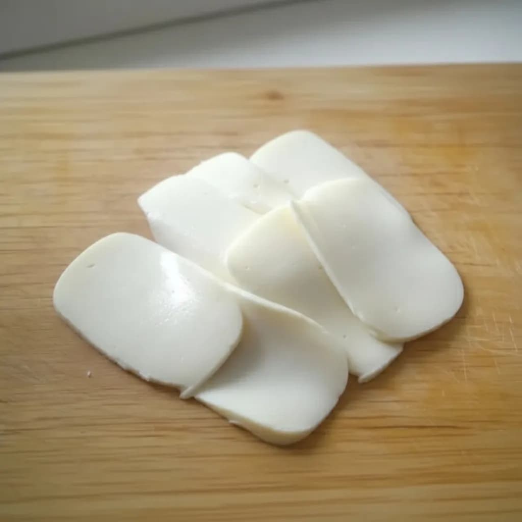 Пластины моцареллы