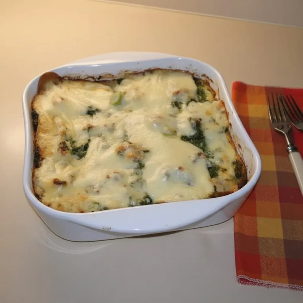 Подача запеканки