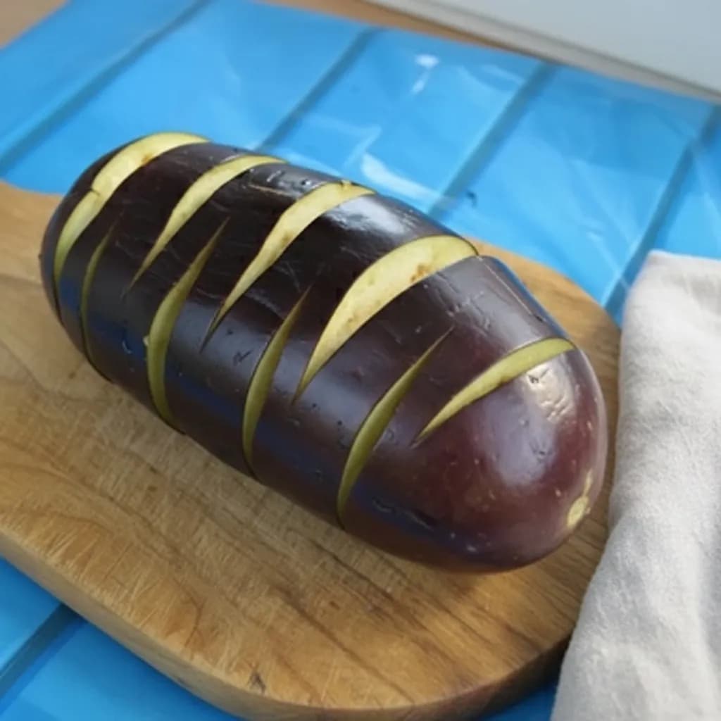 Подготовка баклажана