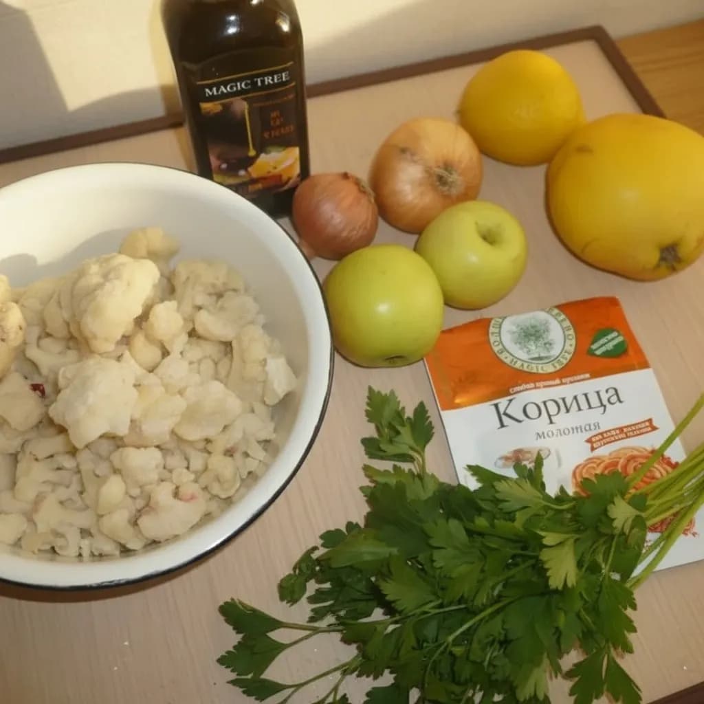 Подготовка ингредиентов