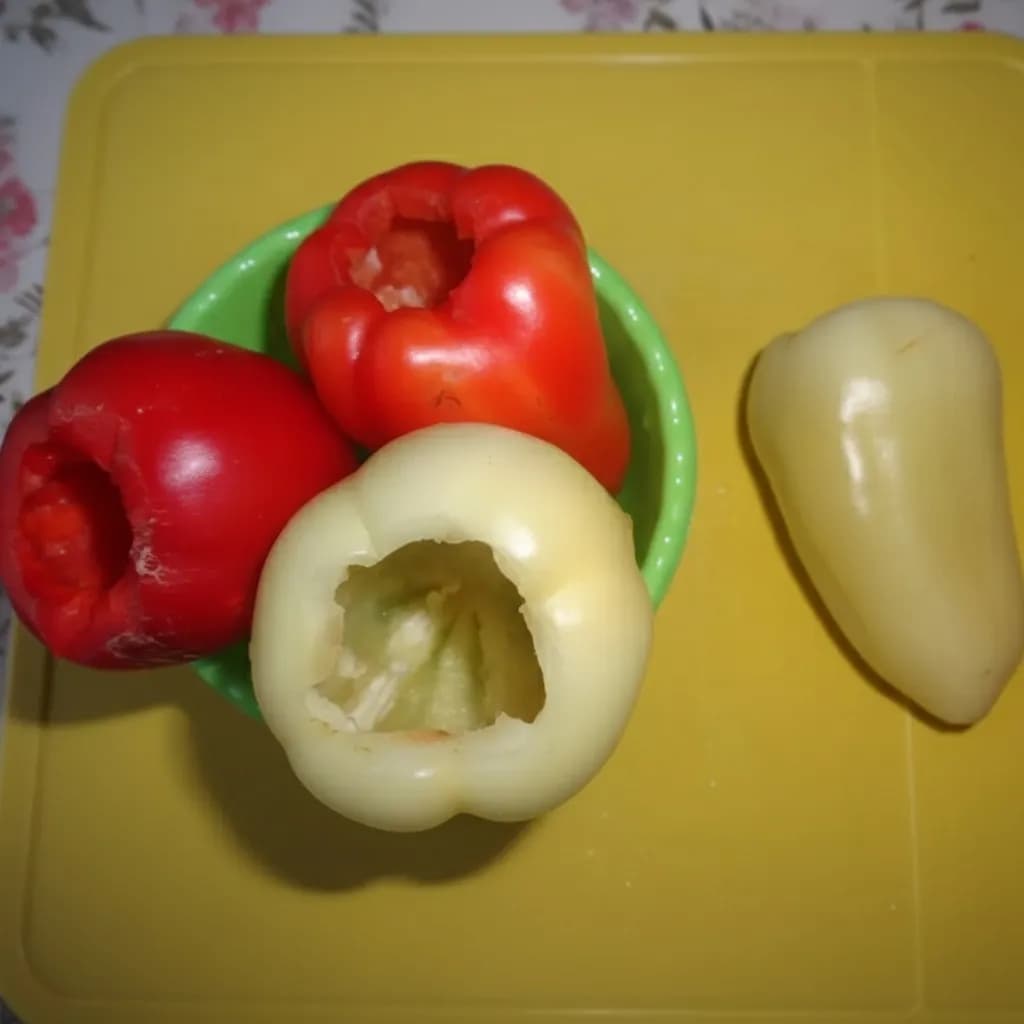 Подготовка перца