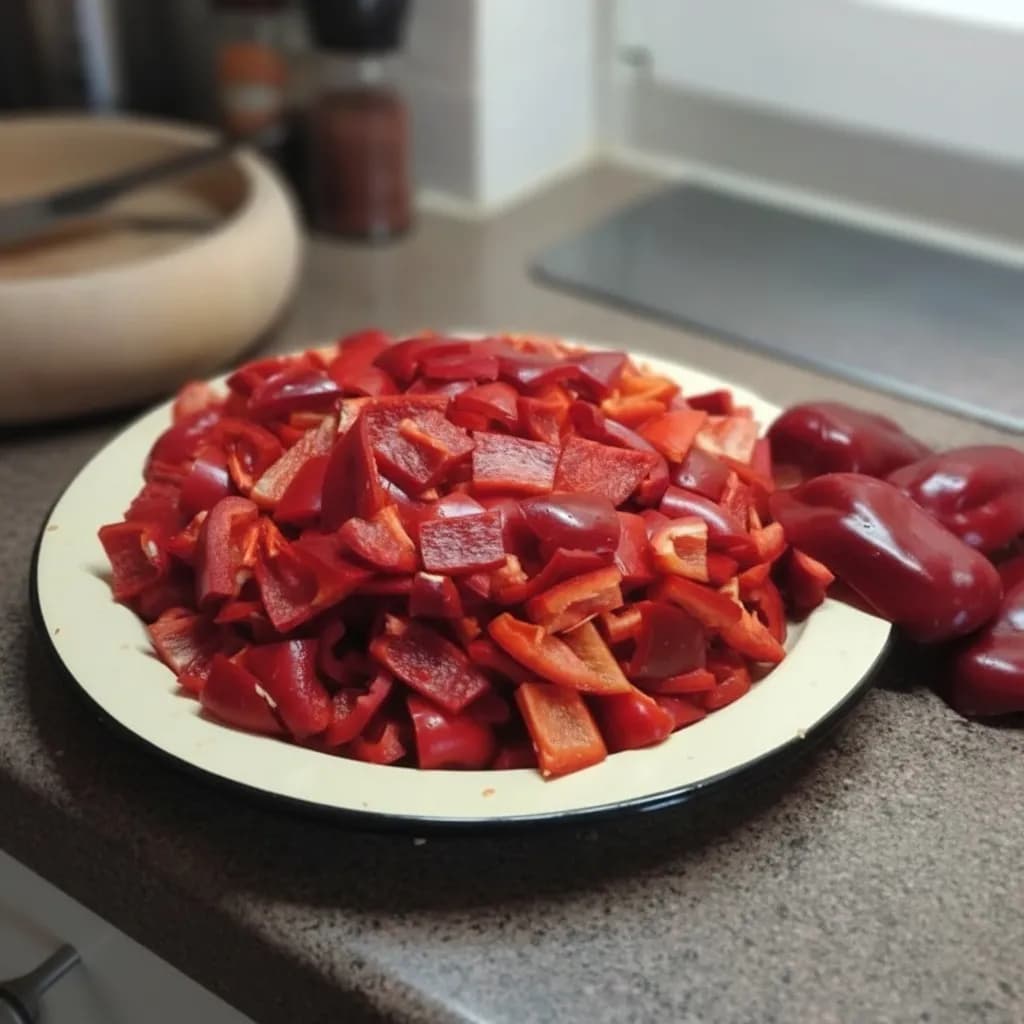 Подготовка перца