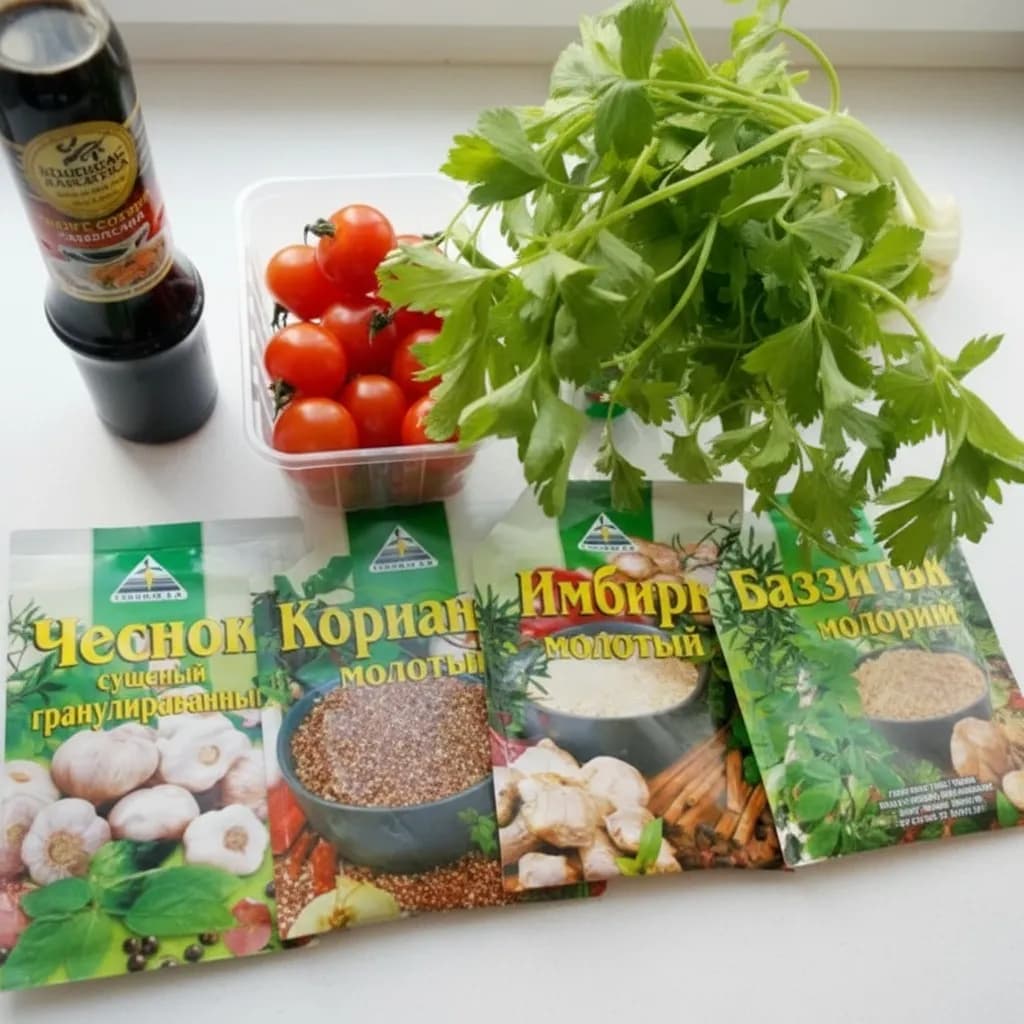 Подготовленные ингредиенты