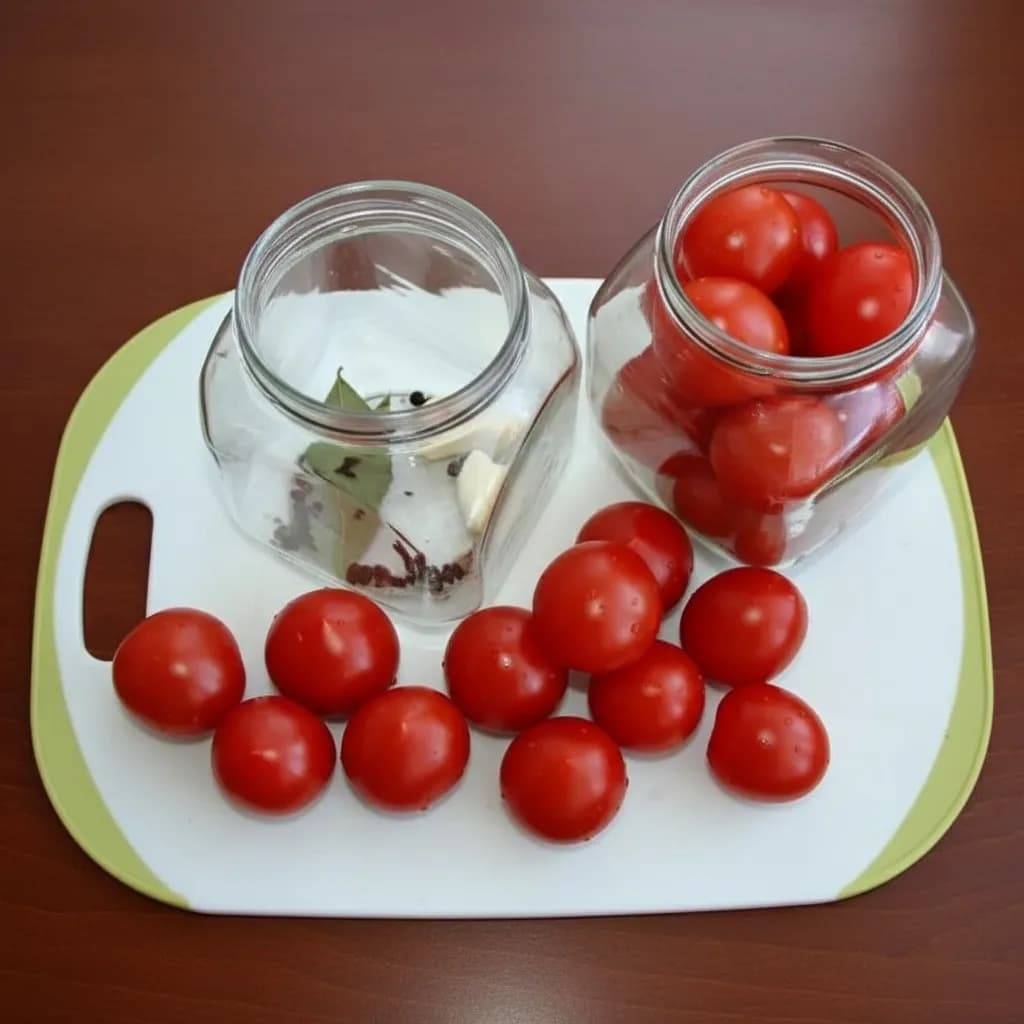 Помидоры в банках