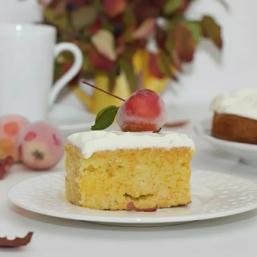 Простой морковный пирог