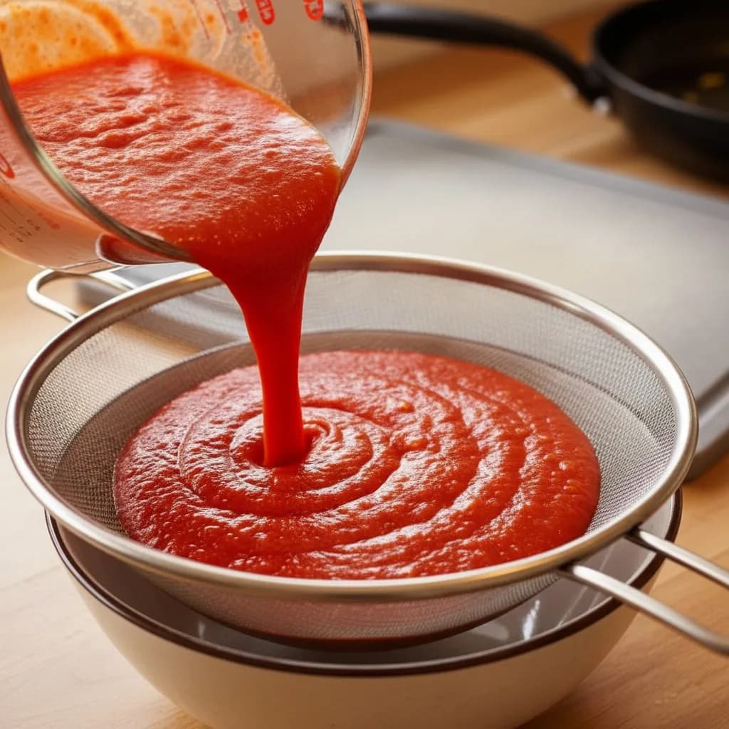 Пюре через сито