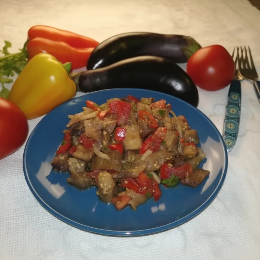 Салат из баклажанов