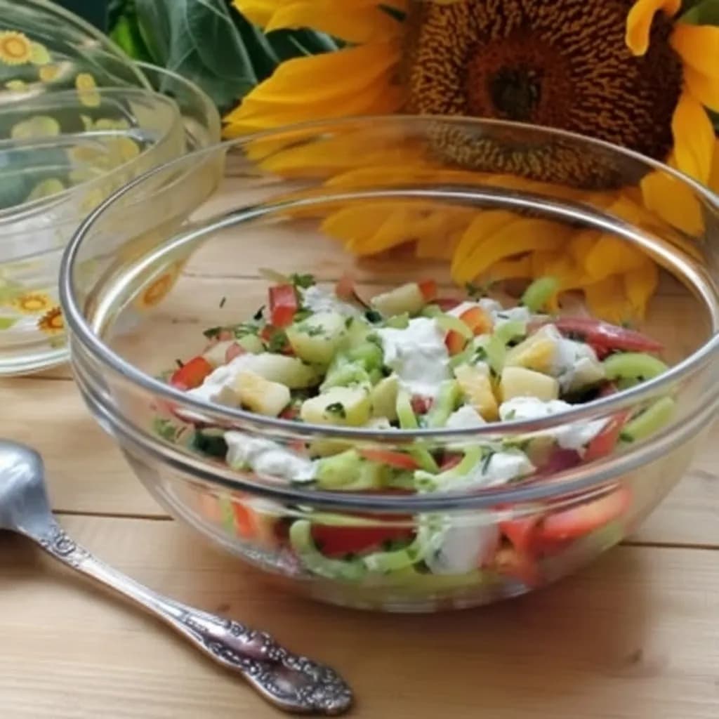 салат с кабачком