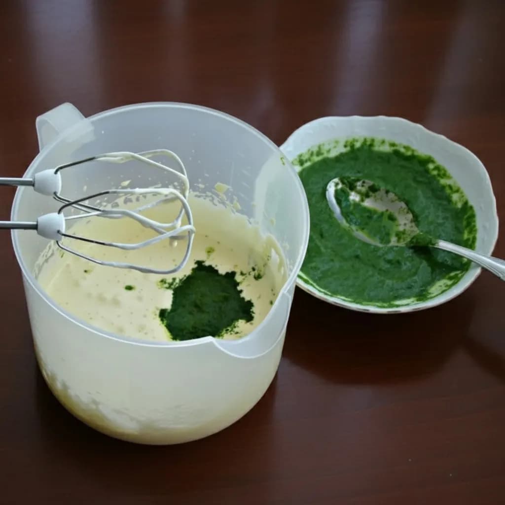 Шпинатная масса